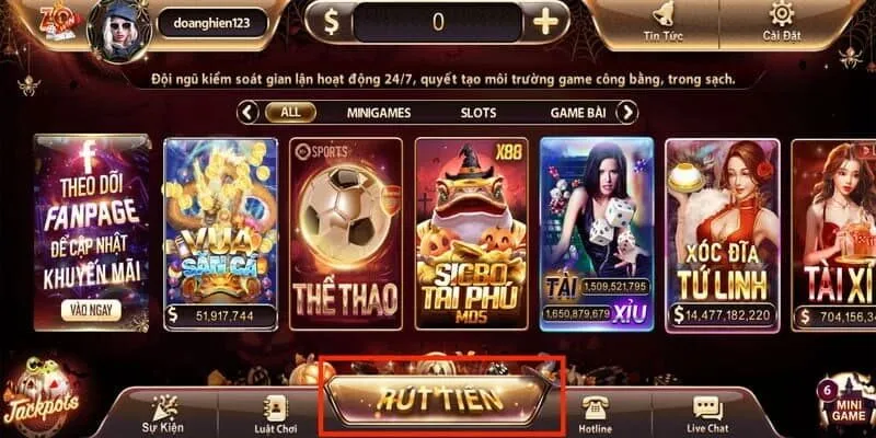 Tiền trình rút tiền của cổng game nhận được những lời bình luận có cánh từ hội viên